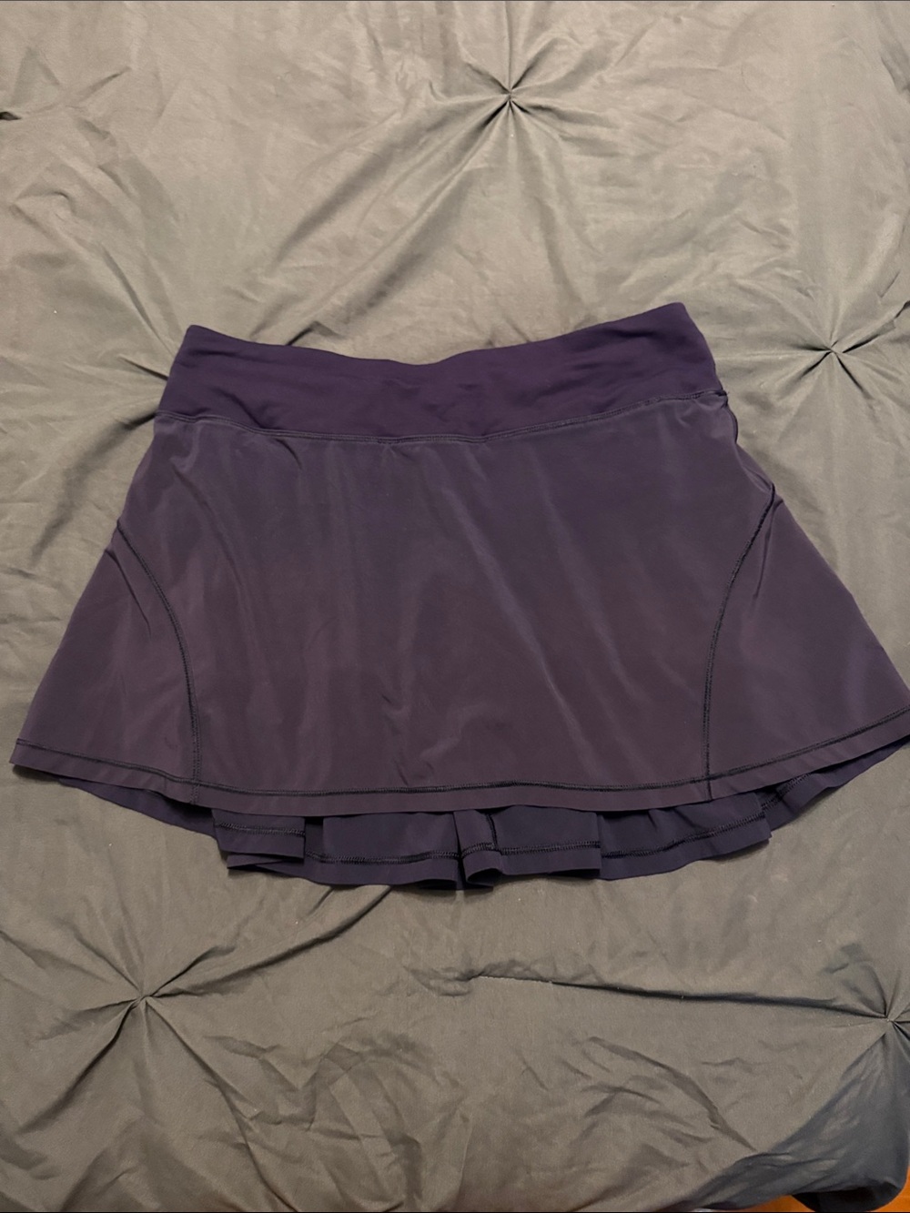 lululemon athletica Deep Purple Skater Tennis Skirt with Built-In Shorts